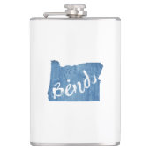 Bot, Oregon Wood Grain Heupfles (Voorkant)