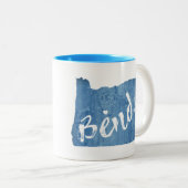 Bot, Oregon Wood Grain Tweekleurige Koffiemok (Voorkant rechts)