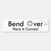 Bot over bumpersticker (Voorkant)