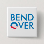 Bot over vierkante button 5,1 cm (Voorkant)