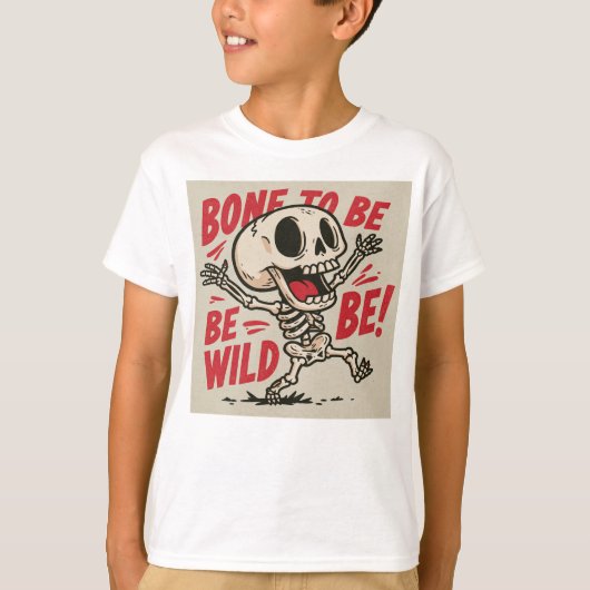 Bot te wild! t-shirt (Voorkant)