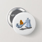 Bot-terfly Ronde Button 5,7 Cm (Voorkant /achterkant)