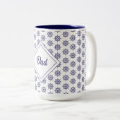 Bot Tweekleurige Koffiemok (Voorkant rechts)