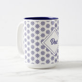 Bot Tweekleurige Koffiemok (Voorkant links)