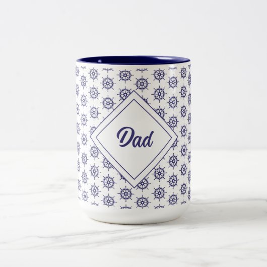 Bot Tweekleurige Koffiemok (Center)