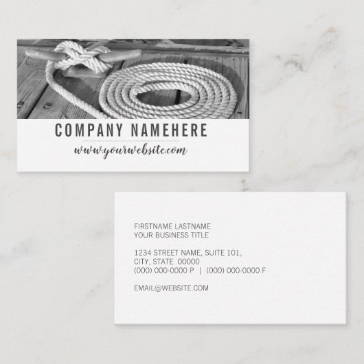 Bot Visitekaartje (Voorkant / Achterkant)