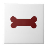 Bot voor hond tegeltje (Voorkant)