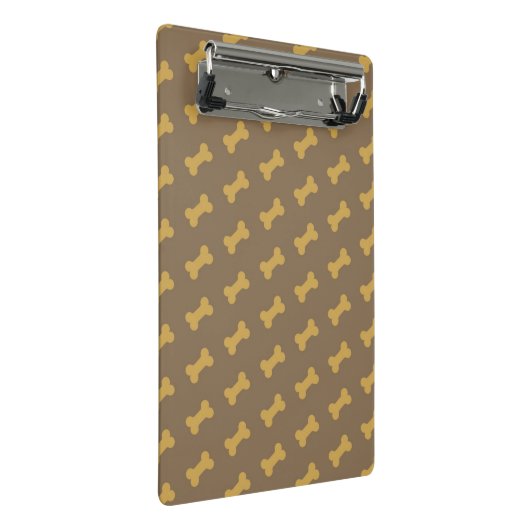 bot voor hondentextuur mini klembord (Schuin)