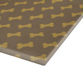 bot voor hondentextuur snijplank (Hoek)