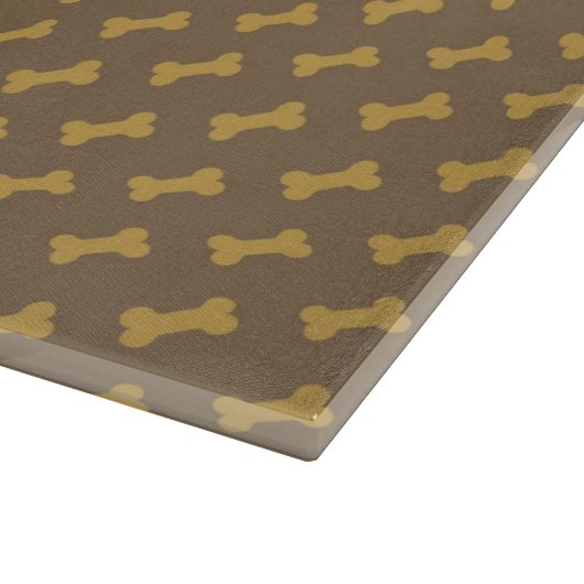 bot voor hondentextuur snijplank (Hoek)