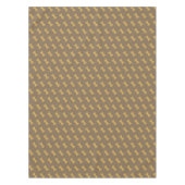 bot voor hondentextuur tafelkleed (Voorkant)