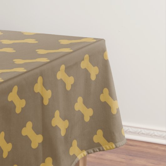 bot voor hondentextuur tafelkleed (Voorbeeld)