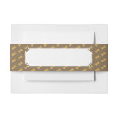 bot voor hondentextuur uitnodigingen wikkel (Voorkant Voorbeeld)