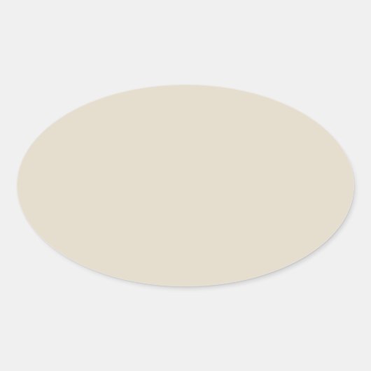 Bot witte ovale sticker (Voorkant)