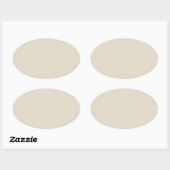 Bot witte ovale sticker (Vel)