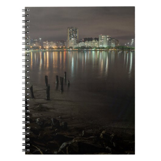 Botafogo Bay Night Notitieboek (Voorkant)