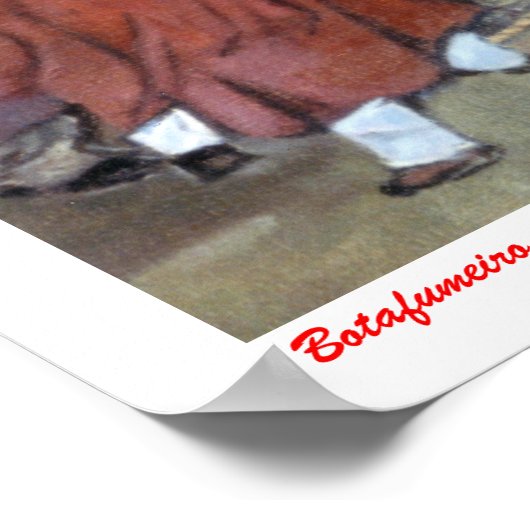 Botafumeiro Poster (Hoek)