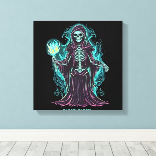 botafval canvas afdruk (Insitu (Houten vloer))