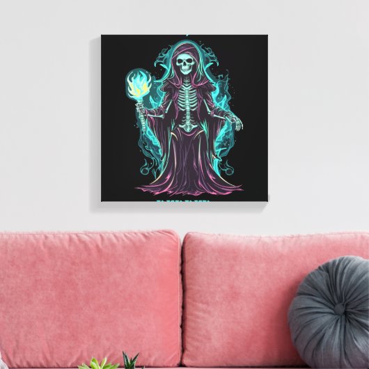 botafval canvas afdruk (Insitu (Woonkamer))