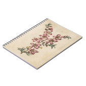  Botaïsche Floral Almond Blossom Notitieboek (Linkerzijde)
