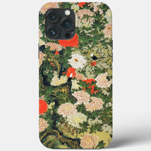 Botan Shoukinzu Colorful Floral Flowers Patroon Case-Mate iPhone Case