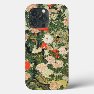 Botan Shoukinzu Colorful Floral Flowers Patroon Case-Mate iPhone Case
