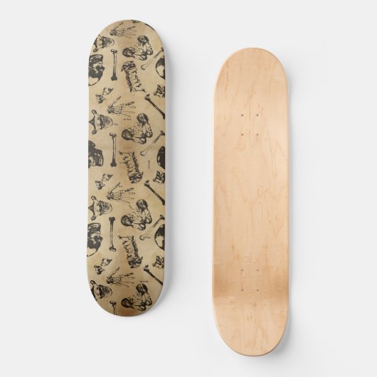 Botanatomische anatomiewerskateboard persoonlijk skateboard (Voorkant)