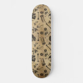 Botanatomische anatomiewerskateboard persoonlijk skateboard (Voorkant)