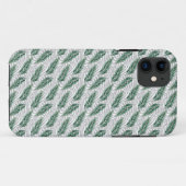 Botanciële Waterverf verlaat patroon Case-Mate iPhone Case (Achterkant (horizontaal))