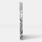 Botanic Balance" Black & White Acrylic Wall Art  iPhone Hoesje (Linkerkant)