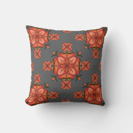 Botanic Bloom Throw Pillow Kussen