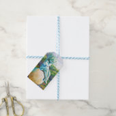 Botanic Garden Angel Statue Cadeaulabel (Met Touw)