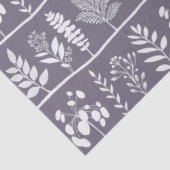 Botanic Rhythm Botanical Silhouettes Mute Lavender Tissuepapier (Detail)