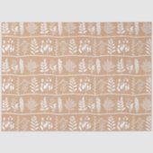 Botanic Rhythm Botanical Silhouettes Soft Marigold Tissuepapier (Voorkant)