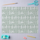 Botanic Rhythm Botanical Silhouettes Soft Sage Tissuepapier (Craft)