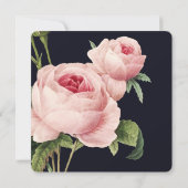 Botanica | Blauwe  roze roze roodbruin Kaart (Achterkant)