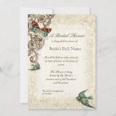 Botanica Bruiloft Vrijgezellenfeest uitnodigen - C Kaart (Voorkant)