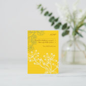 Botanica (Fern Green) Huwelijk RSVP Kaart (Staand voorkant)