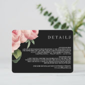 Botanica | Nadere gegevens over het roze zwarte ti Kaart (Staand voorkant)