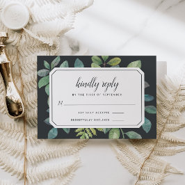 Botanica Night RSVP-kaart RSVP Kaartje