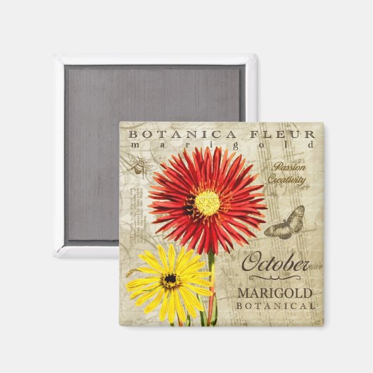 Botanica Oktober Magneet (Voorkant / Achterkant)