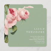 Botanica | Sage  roze roze roze roodbruin Kaart (Voorkant / Achterkant)