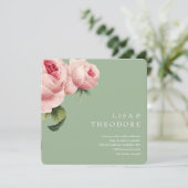 Botanica | Sage  roze roze roze roodbruin Kaart (Staand voorkant)