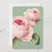 Botanica | Sage Vintage Wedding Kaart (Achterkant)
