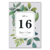 Botanica Tabelnummer Kaart (Voorkant)