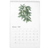 Botanical art calendar 2022 kalender (Feb 2027)