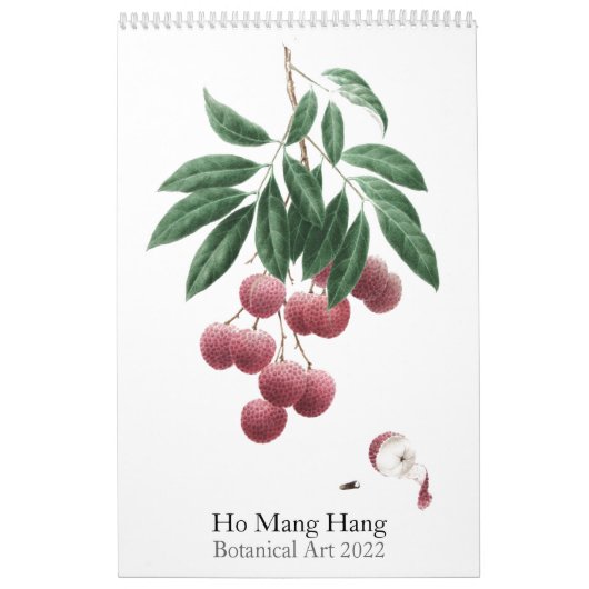 Botanical art calendar 2022 kalender (Hoes)