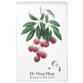 Botanical art calendar 2026 kalender (Hoes)