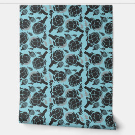 Botanical Artichoke Art Home Decor Behang