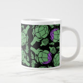 Botanical Artichoke Art Home Decor Grote Koffiekop (Rechts)